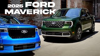 2025 Ford Maverick Lariat Hybrid and Maverick Lobo  Two exciting additions to the Maverick lineup [upl. by Moberg]