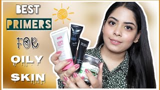 Best Primers for Oily Skin  Nykaa Maybelline Lakme amp more  Recommending  Review [upl. by Htims]