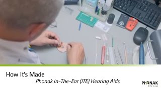 How its made Phonak In The Ear hearing aid [upl. by Noiramaj504]