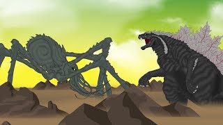 Titanus Scylla VS Ultima Godzilla [upl. by Barnard888]