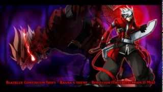 Blazblue Continuum Shift  Ragnas Theme  Rebellion True Rebellion II Mix [upl. by Marigolda]