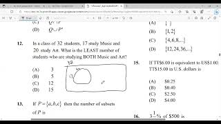 CXC MATHS PAPER 1 2023 [upl. by Anavoj]