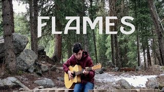 David Guetta amp Sia  Flames Fingerstyle Guitar Cover By SJ [upl. by Glyn]