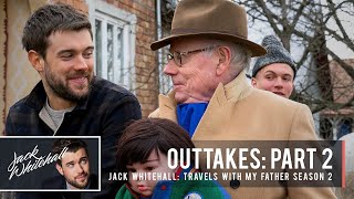 OUTTAKES Part 2  Jack Whitehall Travels With My Father Season 2 [upl. by Lahpos]