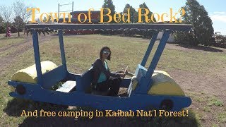 free camping in Kaibab Natl Forest and Town of Bed Rock [upl. by Nerrad]