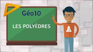 Géo10 Les polyèdres [upl. by Nnylatsyrc]