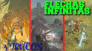 3 TRUCOS Para Obtener FLECHAS INFINITAS  Zelda BoTW Glitches  Yandel BL [upl. by Fanchon299]