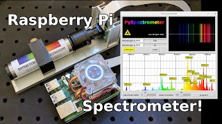 How to build a DIY Raspberry Pi Spectrometer using a Picamera and Spectroscope [upl. by Nilsoj]