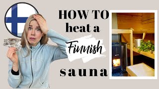 Finnish Sauna Ultimate Guide to Heating a Finnish Sauna [upl. by Onairot235]