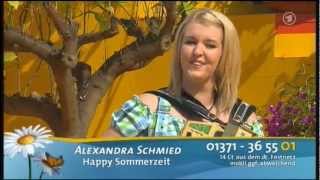 HQ  Alexandra Schmied  Happy Sommerzeit  24062012  Immer wieder Sonntags [upl. by Nnylyar892]