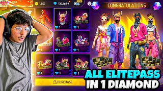 Free Fire Full Store In 1 Diamond💎😍All Elite Pass And Rare Bundles 100😱 Garena Free Fire [upl. by Haneeja]