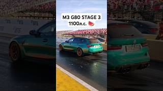 BMW M3 G80 АРБУЗИК 1100лс РАЗГОН автоврн bmwm3 bmwm3g80 m3g80 м3арбузик dragrace [upl. by Ztnarf414]