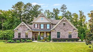 Tour this 5 bed 45 bath home in Acworth Ga with Top ranked schools [upl. by Chico138]