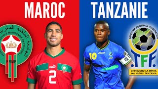 🇲🇦MAROC 🆚️ TANZANIE Victoire obligatoire pour les hommes de Regragui [upl. by Augustine]