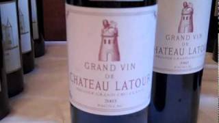 Lafite Latour Margaux Mouton Rothschild HautBrion [upl. by Vachil]