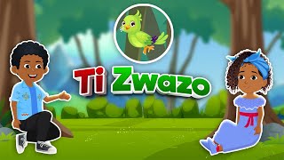 Haitian Creole Nursery RhymeTi ZwazoLittle BirdieRime PepinyèNursery Rhymes amp Kids Songs [upl. by Assirolc553]