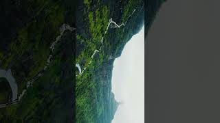 Mangi Tungi Drone View  Travel Video travel trip drone monsoonadventures [upl. by Layod852]