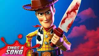 Cursed Woody Sings A Song Calm Down Woody… ‘Shut Up Buzz’ Scary Toy Story Halloween Horror Parody [upl. by Eesak930]