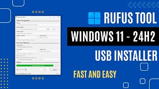 Create a Windows 11 24H2 Bootable USB in Minutes with RUFUS [upl. by Feltie]