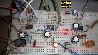 Spring Reverb Drive ESP Circuit 5 and Circuit 5A [upl. by Sairu]