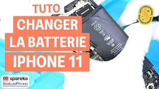 Comment changer la batterie dun iPhone 11  Tuto [upl. by Sew]