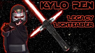 Galaxys Edge Kylo Ren Legacy Lightsaber Review [upl. by Paulson]