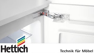 Closing convenience for each cooling unit K hinges from Hettich [upl. by New224]