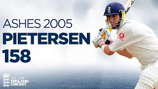 Innings To Secure The Ashes  Kevin Pietersen’s Superb 158 at The Oval  England v Australia 2005 [upl. by Reitman]