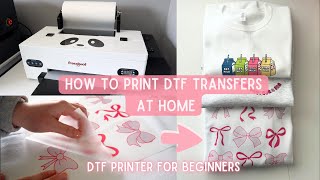 How To Print DTF Transfers At Home  DTF Printer For Beginners Procolored L1800 DTF Printer [upl. by Aitnuahs]