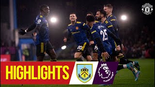 Highlights  Burnley 11 Manchester United  Premier League [upl. by Wolfram]