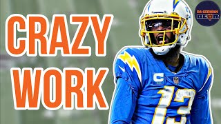 ELITE WR2 Keenan Allen Film Analysis What he brings to the Bears  Bears Free Agency [upl. by Cherise]