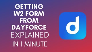 How To Get W2 From Dayforce 2024 [upl. by Calabrese]