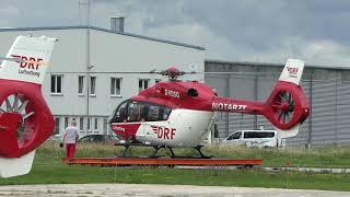 DRF Luftrettung  Landung Christoph 111  Airbus H145  DHDSG  Baden Airpark [upl. by Jeanne]