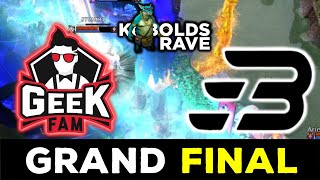 GRAND FINAL SNIPER PICKED  GEEK FAM vs TEAM BRIGHT  KOBOLDS RAVE DOTA 2 [upl. by Lola]