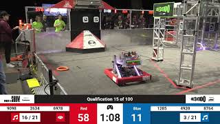 Qualification 15  Technology Division  2024 FIRST Ontario Provincial Championship [upl. by Rysler]