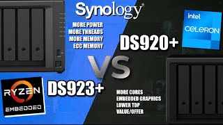 Synology DS923 vs DS920 NAS  Which Should You Buy [upl. by Clements]