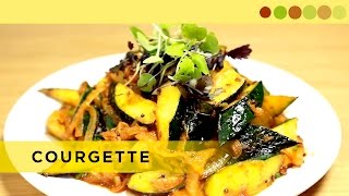 Courgette Salad  Gourmet  Healthy Salad  Chef Atul Kochhar [upl. by Sheedy61]