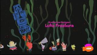 The Spongebob Movie Sponge Out Of Water Credits Nickelodeon Version [upl. by Cathrine]