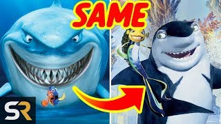 10 Shocking Similarities Between DisneyPixar And Dreamworks Films [upl. by Barstow]