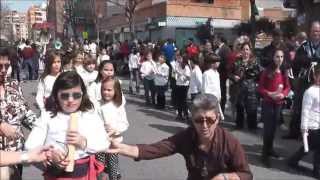 Procesión infantil de la Cofradía de los Salesianos Granada 2015 [upl. by Bach686]