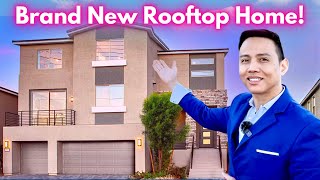 New Las Vegas 3 Story Home for Sale with Rooftop Deck by Pulte Hayford [upl. by Sewell]