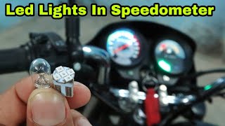 Hero Splendor Plus Modified Bike12v Dc Led Colour Light FittingSplendor Plus Bs6वायरिंग कैसे करें [upl. by Yeoz]