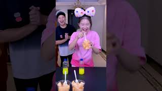 Hami Melon Challenge Who Is The Bottle King Funnyfamily Partygames [upl. by Jess]