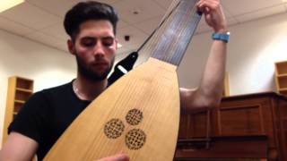 Kapsberger Toccata Arpeggiata Calin Boisteanu theorbo [upl. by Vanny]