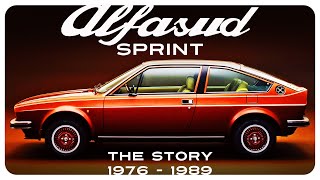 Alfa Romeo Alfasud Sprint  The Story 1976  89 [upl. by Ettenan]