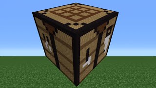 Minecraft Tutorial How To Make A Crafting Table [upl. by Suzette]