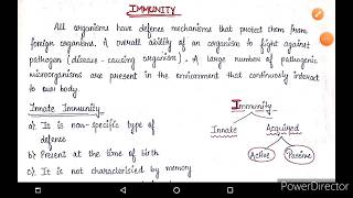 IMMUNITY  Natural amp Acquired immunity  Active amp Passive BSC final year Zoology Paper 2 [upl. by Akiv]