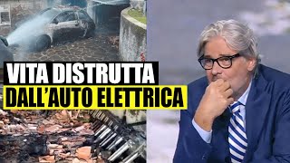 “La mia vita distrutta dall’auto elettrica” Del Debbio senza parole a Dritto e Rovescio [upl. by Conard582]