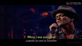 Bruno Mars  When I Was Your Man Sub Español  Lyrics [upl. by Erikson]