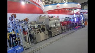 Elastic tape continuous dyeing and finishing machine nylon [upl. by Aharon]